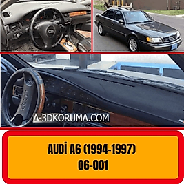 Audi A6 1994 - 1997 Konsol Torpido A3D Koruma