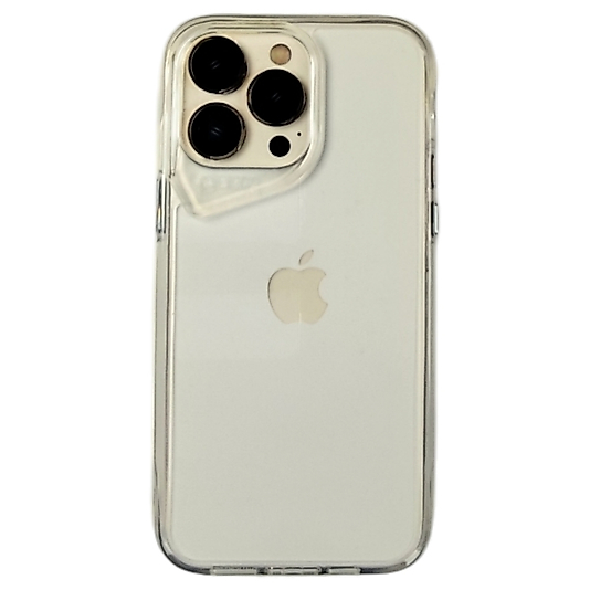 APPLE 14 PRO MAX ŞEFFAF METAL TUŞLU KORMALI KILIF