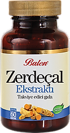 Balen Zerdeçal Ekstraktı 325 Mg 60 Kapsül