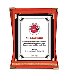 PLAKET KURAMA ÖZEL