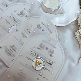 Bella Özel Kesim İncili Davetiye