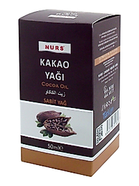Kakao Yağı 50 ml Saf Soğuk Sıkım