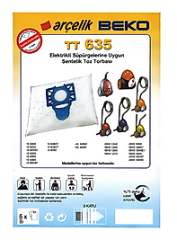 Elektrikli Süpürge Toz Torbası S 6355 (5 adet)