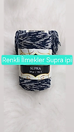 Supra İpi Ebruli Sİmli Düz Renkler 200gr
