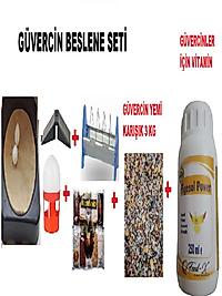 GÜVERCİN YETİŞTİRME  SETİ (YEMLİK+SULUK+FOLLUK+KEÇE+3 KG GÜVERCİN YEMİ + VİTAMİN+GÜVERCİN MİNERAL)