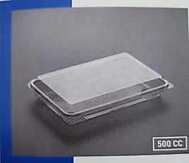 Plastik Kapaklı Ambalaj 500 CC ( Baklava )