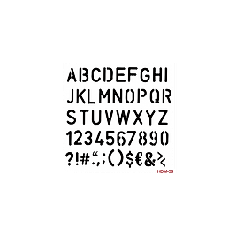Home Decor Midi Stencil 22*22 cm hdm-59