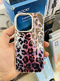 İphone 16 Pro Leopar Telefon Kılıfı