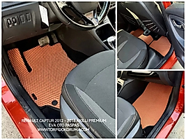 Renault Captur 2012 - 2018 Akıllı Premium Eva Oto Paspas (Aksesuarlar Fiyata Dahil Değildir)