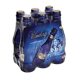 Uludağ Premium Doğal Maden Suyu Cam 250 ml (6'lı Paket)