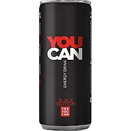 You Can Black Enerji İçeceği 500 ml 24lü