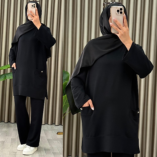 Pantolonlu rahat takım