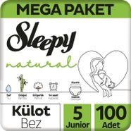 Sleepy Natural Mega Külot Bez Junior No:5 100lü