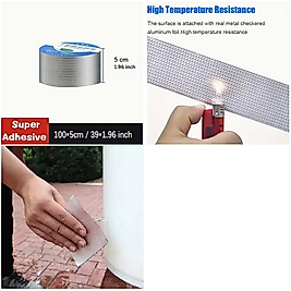 ((1 METRE) 100cmX5cm) 1 RULO SIZDIRMAZLIK BANTI (SU GEÇİRMEZ & ISIYA DAYANIKLI)