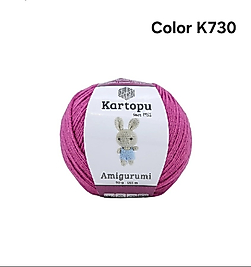 KARTOPU AMUGURUMİ COLOR-K730