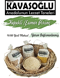 Kavasoğlu Kepekli Esmer Pirinç 5kg