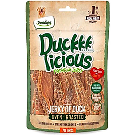 Dentalight Duck Jerky Ördek Etli Köpek Ödül Maması 70 Gr