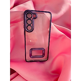 Samsung Galaxy S23 Plus Lens Korumalı Telefon Kılıfı Mor