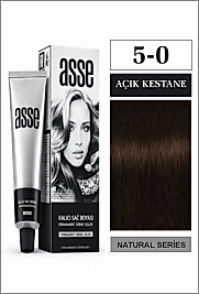 ASSE SAÇ BOYASI 60 ML. (5-0 AÇIK KESTANE)