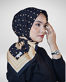 Spring Eşarp Yeni Desen Puantiye Desen