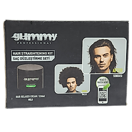 Gummy Saç Düzleştirme Seti