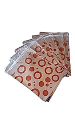 300 Adet 12x17 Metalize Hediye Paketi 12x17 cm Kendinden Bantlı Renkli Hediye Paketi 300 ADET