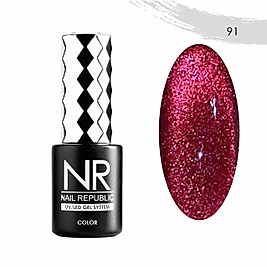 NR Nail Republic | 090 Northern Lights Kedi Gözü Efektli Kalıcı Oje 10 ml