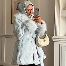 ORJİNAL ALPAKA KÜRK PEMBE