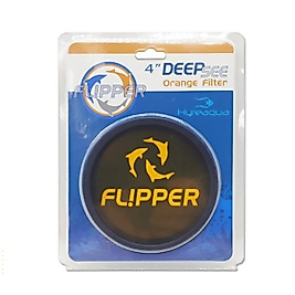 Flipper Deepsee Viewer 4'' Orange Filter Lens