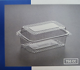 Plastik Kapaklı Ambalaj 750 CC