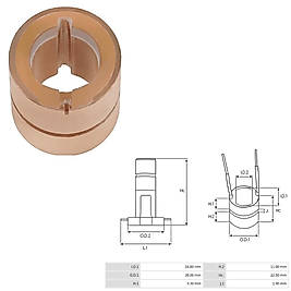 ROTOR BAKIRI MAKO TİP TOFAŞ 1600 ( 1. KALİTE )