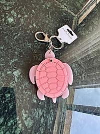 Pembe Kaplumbağa Aksesuar Çanta Charmı