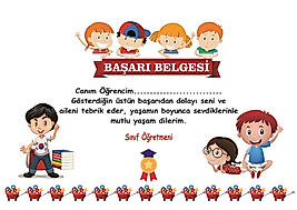 BAŞARI BELGESİ