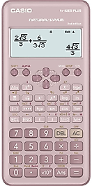 CASIO HESAP MAKİNESİ BİLİMSEL FX-82ES-2PK PLUS PEMBE (2.NESİL)