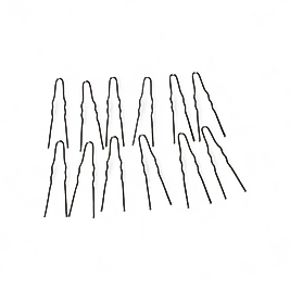 SAÇ TOPUZ FİRKETESİ 6 CM