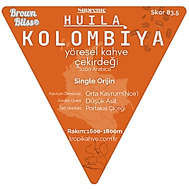 BrownBliss® Kolombiya Huila 250gr