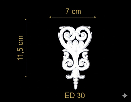 ED-30 Dekoratif Esnek Aplik