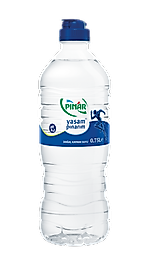 Pınar Sporcu Kapaklı 750 ml su  12 li