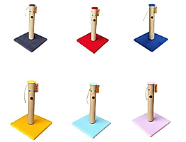 Figürlü Kedi Tırmalama Tahtası 42cm - mix color