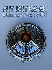 15 INCH DÜZ ÇEMBERLİ SARI SS JANT KAPAĞI
