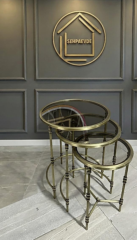 ESKİTME KAPLAMA TORNALI ZİGON BRONZ CAM