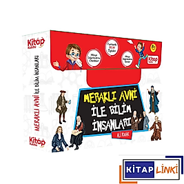 MERAKLI AVNİ VE BİLİM İNSANLARI SERİSİ-1 10 Kitap Kitap Kulübü Artı Eğitim