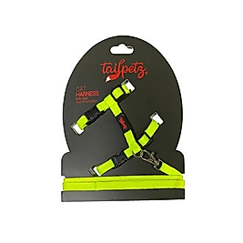 Tailpetz Kedi Göğüs Tasması ve Kayış Lime