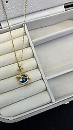 ÇELİK GEZEGEN KOLYE