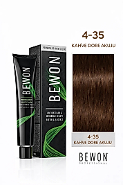 BEWON SAÇ BOYASI 100 ML (4-35 KAHVE DORE AKUJU)