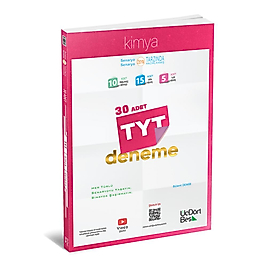 ÜçDörtBeş Yayınları TYT 30 lu Kimya