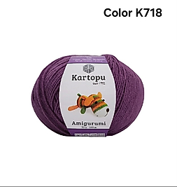 KARTOPU AMUGURUMİ COLOR-K718