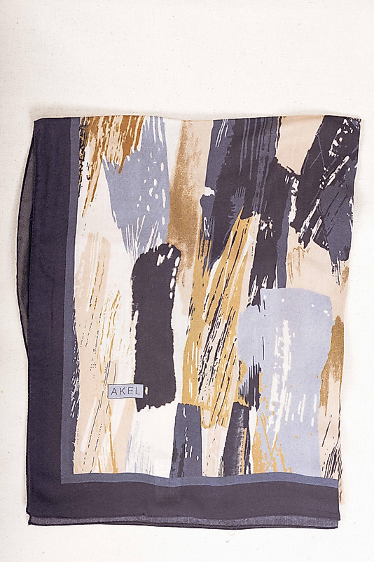 FLOOR İPEK ŞAL İTALYAN DİKİŞİ DESEN-4