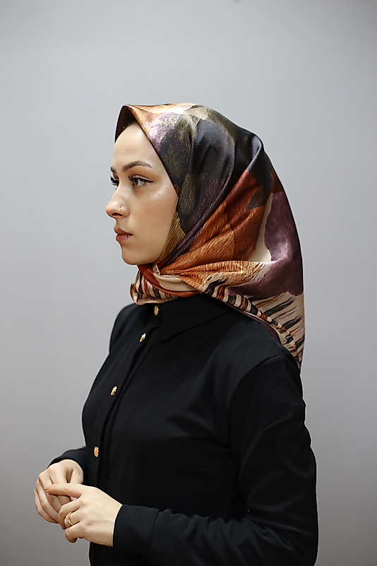 Akel Digital Kristal Eşarp 95 X 95