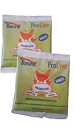 Prolive 50 gr x 2 adet ( Kanatlı Hayvan Için Probiyotik , Prebiyotik Ve Enzim İçerir.İshal Önleyici )